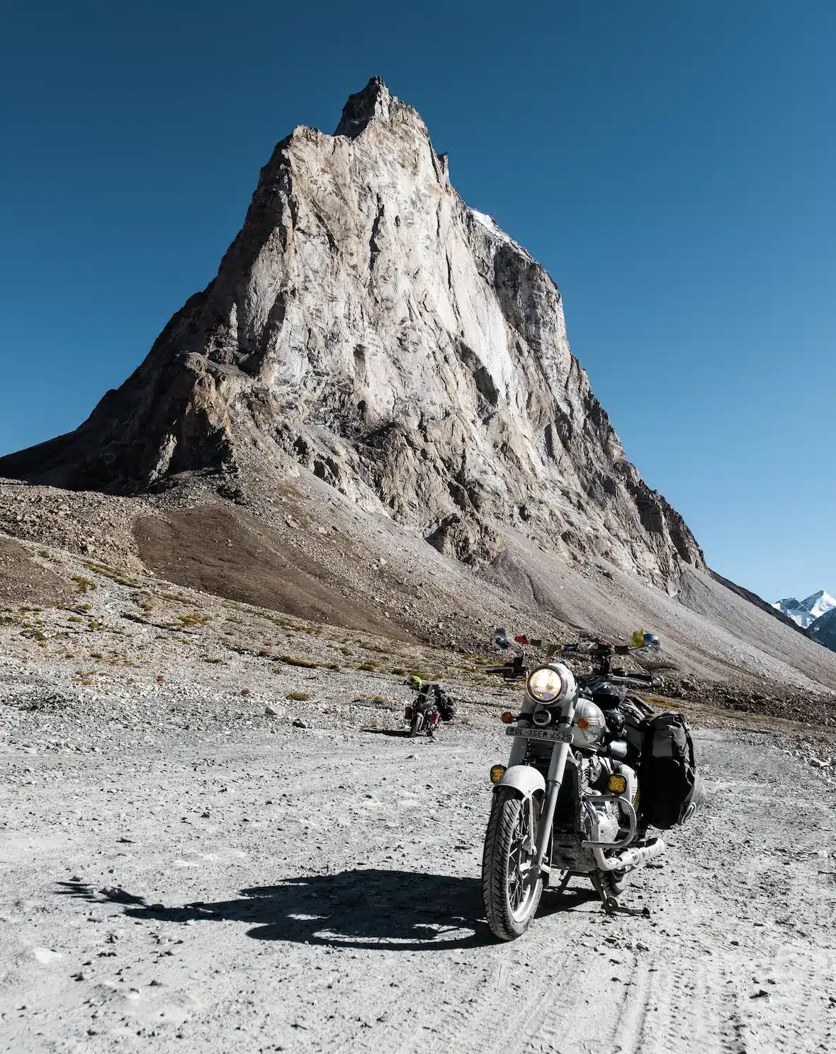 Ladakh India is made for epic motorbike adventures.